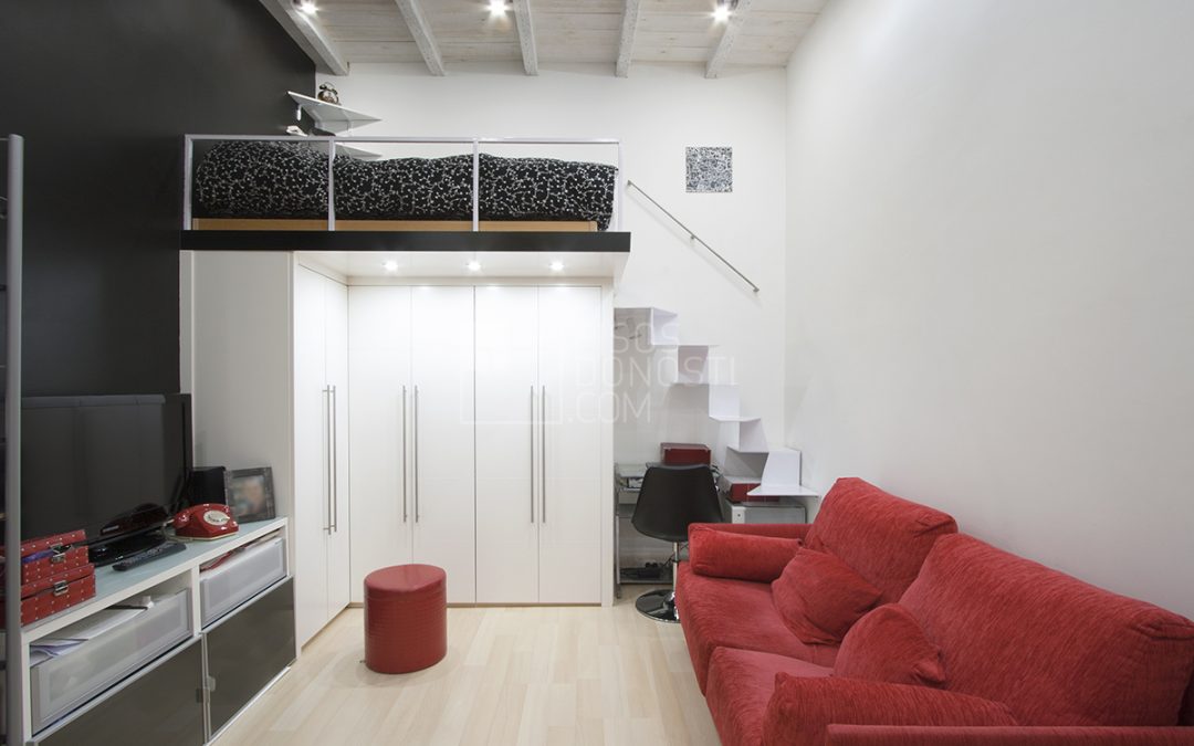 ¿Te imaginas vivir en un estudio de 22 m2?